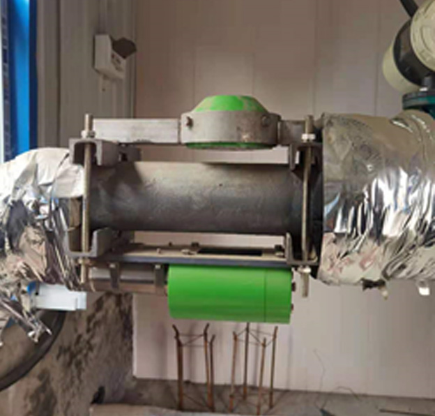 Na-22放射性儀表充填攪拌罐出口管道密度測量案例(圖2)