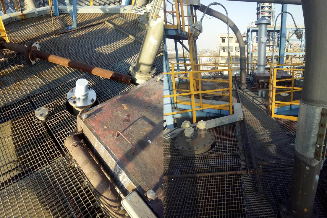 雷達料位計,3D雷達物位計,Na-22濃度計.Na-22密度計,利馬克工雷達物位計況案例現場,利馬克石油礦山行業應用