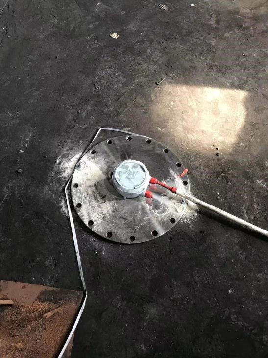 烏海市棋盤井煤礦3D雷達物位計應用案例(圖2)