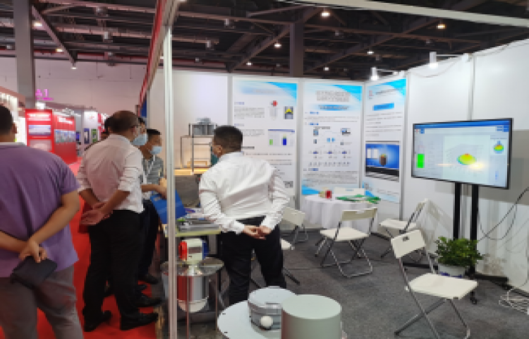 北京金德研發新品 —— 3D雷達物位掃描儀亮相2021南昌水泥技術展